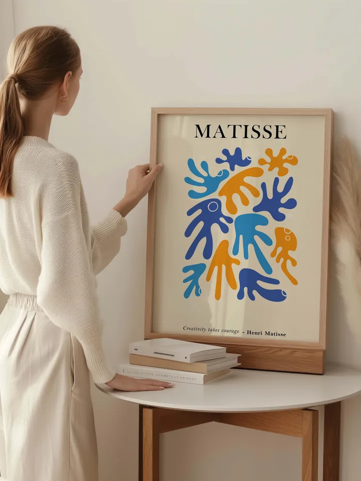 Henri Matisse Art Print Set of 10, Modern Abstract Wall Art, Matisse Gallery Wall Set, Museum Exhibition Poster, Matisse Poster Set Digital