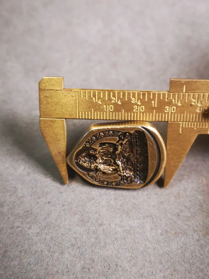 Gandhanra Old Tibetan Buddha Statue Tsa Tsa Mold Amulet,Chenrezig,Copper Mould For Making Clay Buddha Statue, DIY Tsha Tsha Statue,Pendant