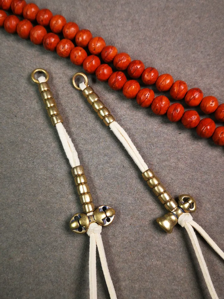 Gandhanra Handmade 5mm Tibetan Buddhist Prayer Bead Counters for 8-15mm Mala