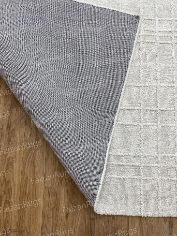 8x10 Hand Tufted Modern Rug High and Low Area Rug Handmade 100% Wool Rug Home Decor Flooring Rug Bedroom Living Dining 6x9 8x10 9x12 10x14