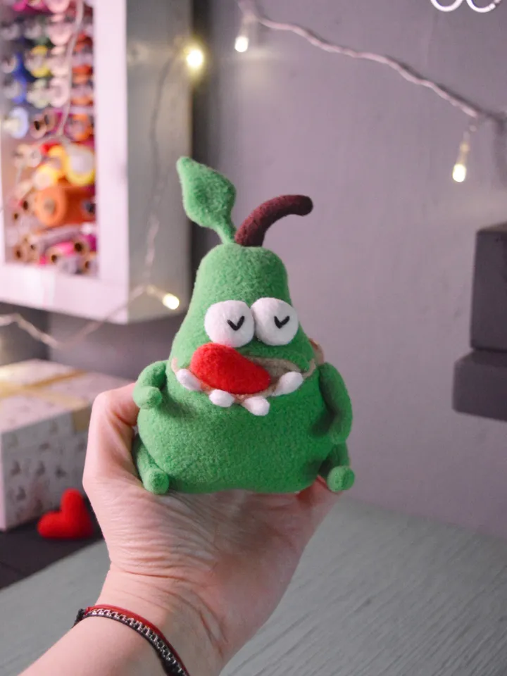 PDF Plush Toy Pattern Set – Moveable Limbs & Secret Pocket Fruits