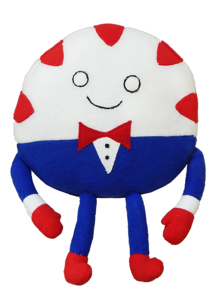 Peppermint butler plush toy