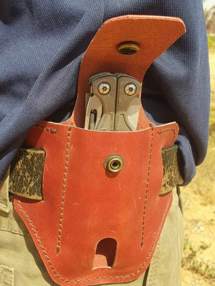 Leatherman Leather Sheath Pattern – Digital PDF Template | DIY Leathercraft | Outdoor EDC Sheath | Handmade Leather Lovers Gift