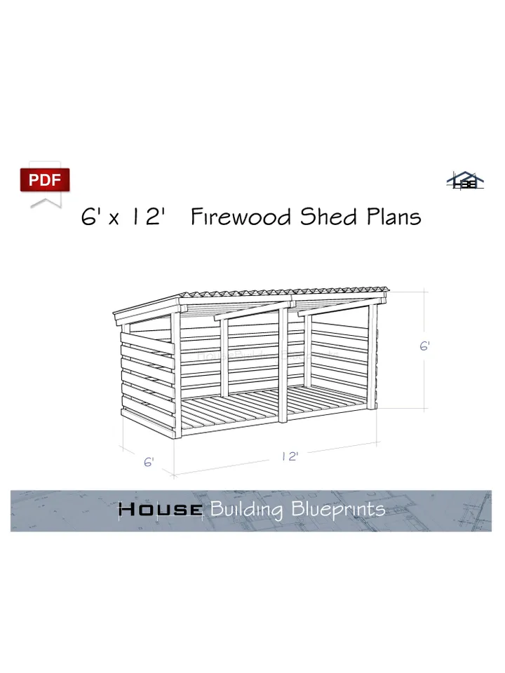 Diy 6 x 12 firewood shed plans for outdoor pdf. Timber frame shed plans for garden. Wooden backyard firewood shed storage plans.
