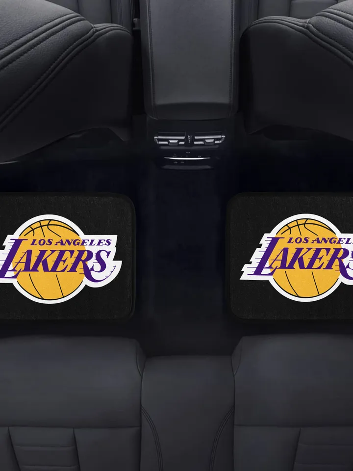 Los Angeles Lakers Back Car Floor Mats Set of 2