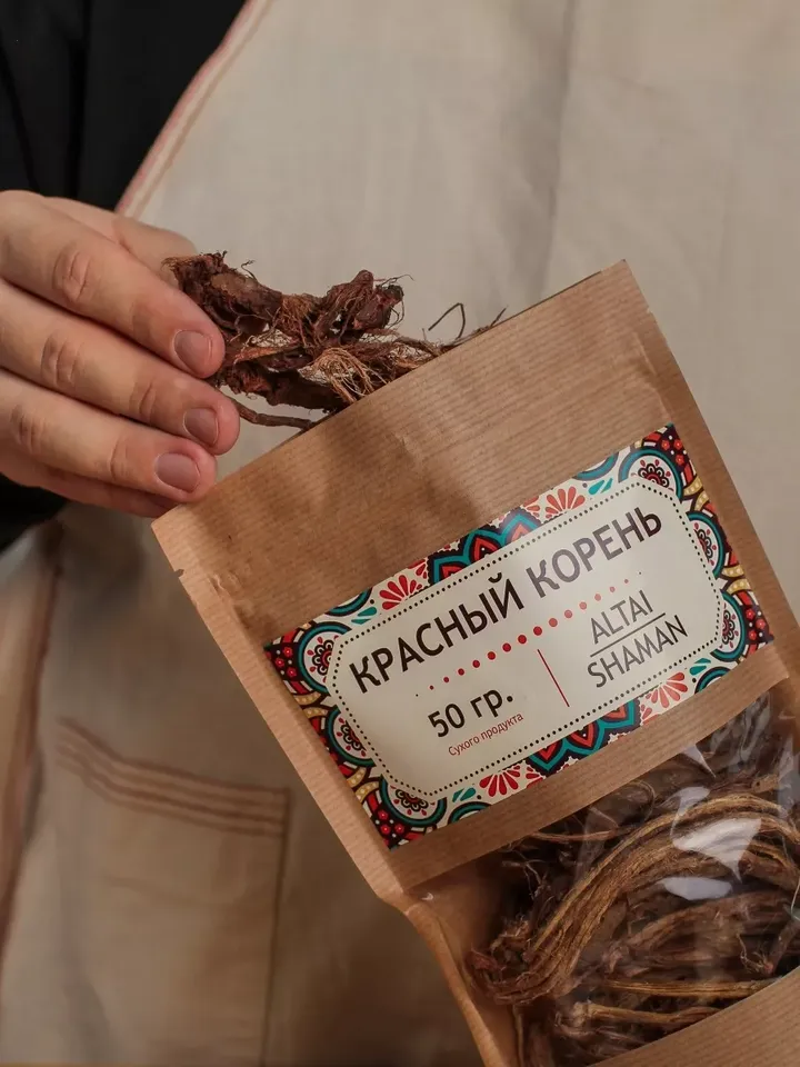 RED ROOT (Hedysarum) Altai herbs - strength and protection of men's health from Siberia