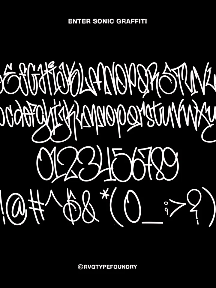 Enter Sonic Graffiti Font