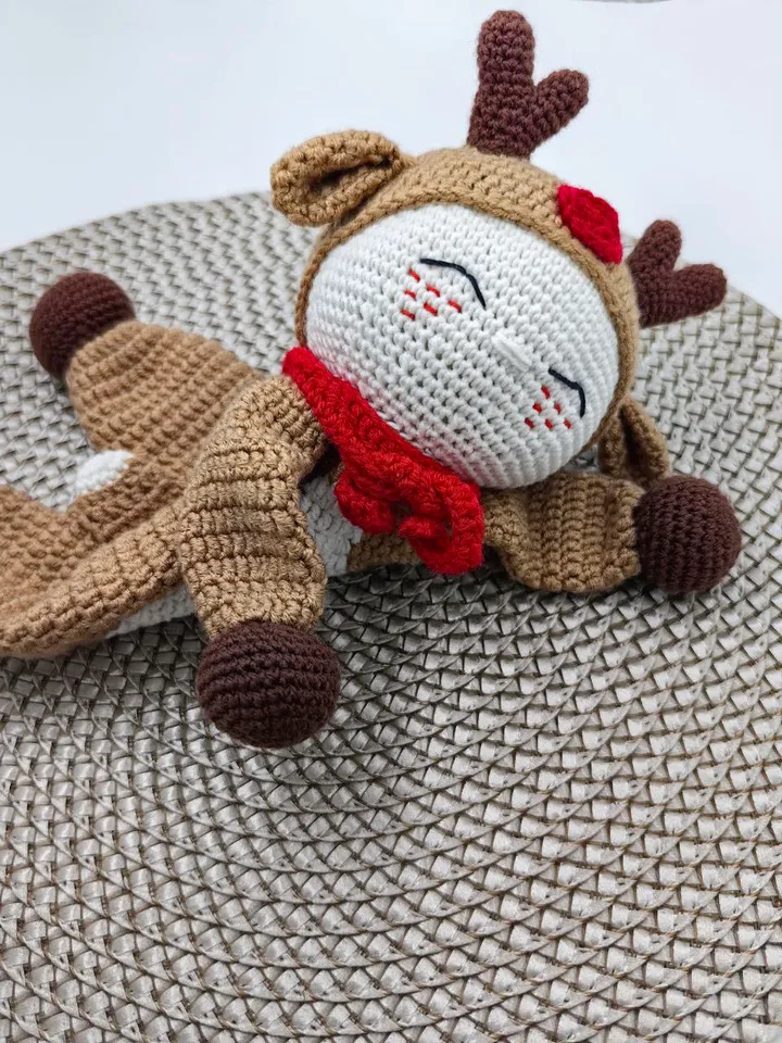 Reindeer Baby Lovey