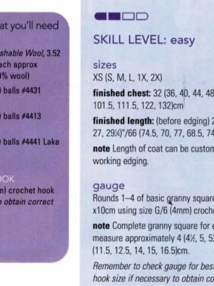 Cardigan Granny square cardigan pattern, cardigan crochet pattern, easy cardigan pdf