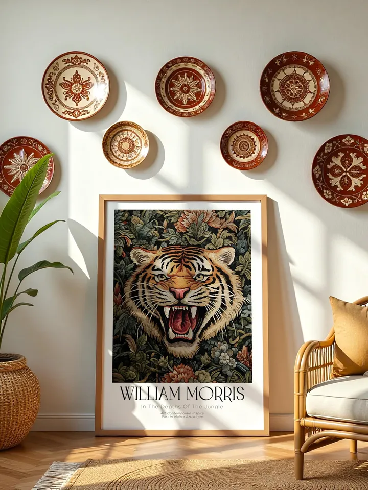 William Morris Wall Art, Vintage Botanical Print, Floral Poster Arts Decor, Digital Download, William Morris Print Digital Download AA1