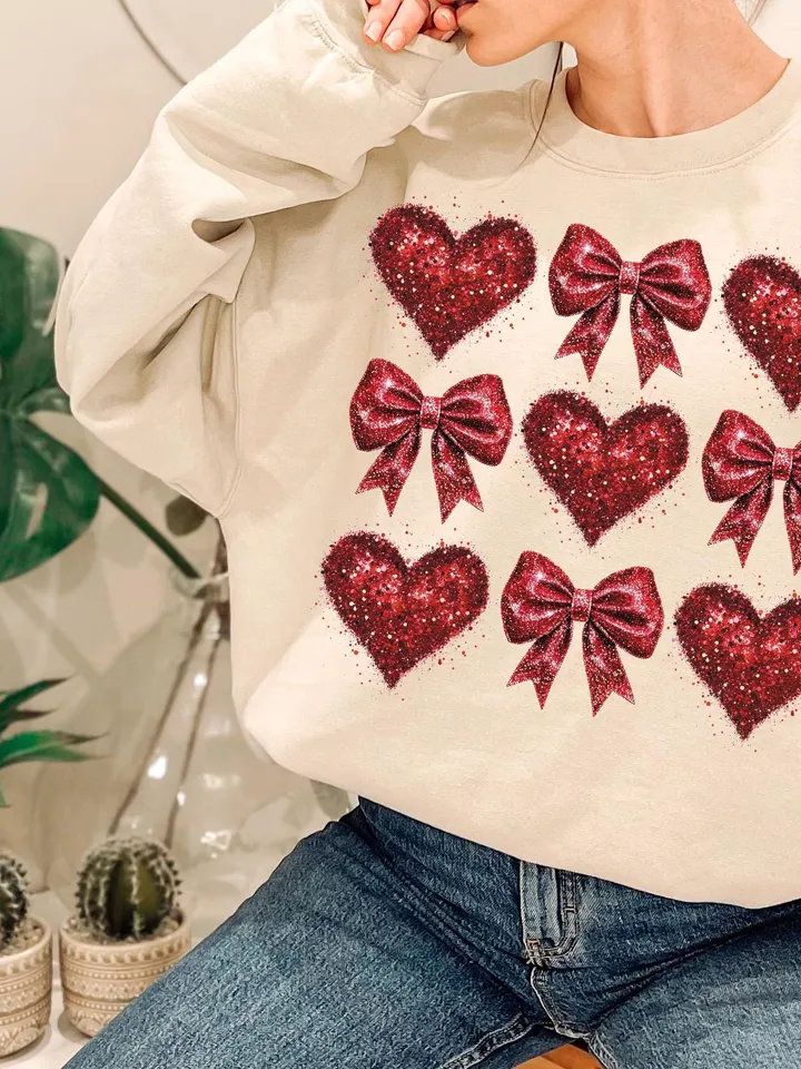 Coquette Glitter Valentine Heart Png, Valentine Png, Girls Valentine Png, Valentine Heart Png, Valentine Coquette Png, Valentines Mama Png
