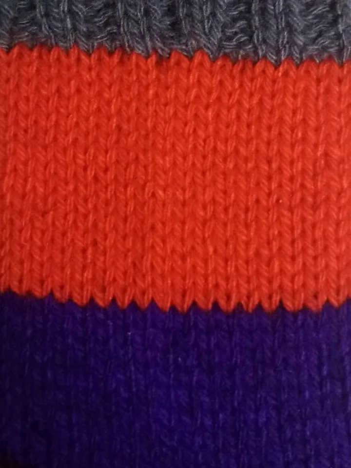 Warming Knee Socks Knitted Handmade