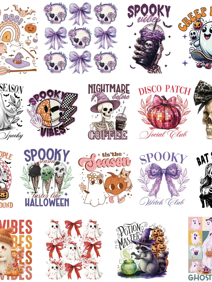 130+ Retro Halloween Bundle PNG, Halloween Bundle, Halloween Png, Spooky Season Png, Fall Png, Retro Halloween Png, Halloween Png Designs