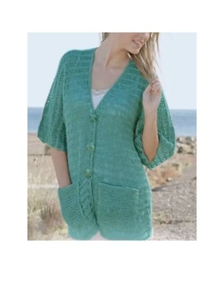Crochet cardigan, summer cardigan , women cardigan, cover up crochet pattern , beginner crochet pattern