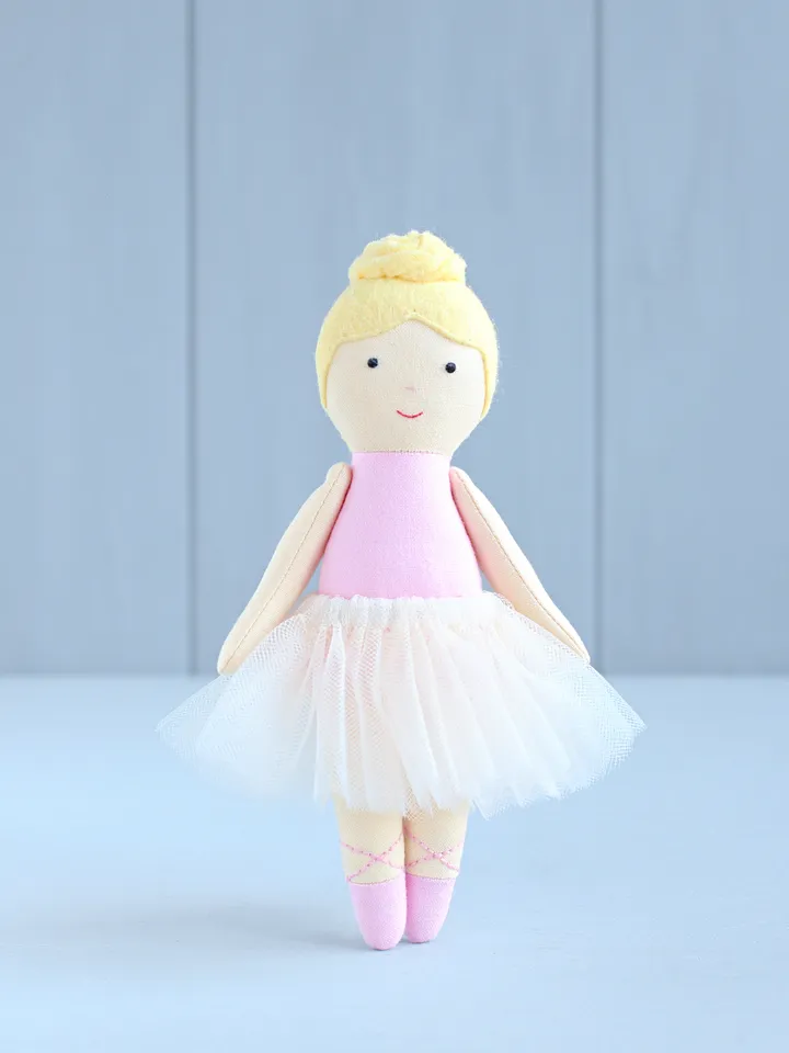 2 PDF Four 16 cm (6″) Mini Rag Dolls with Outfits Sewing Patterns Bundle
