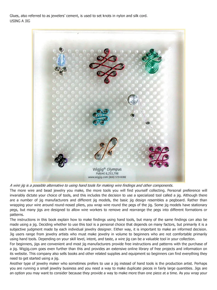 Making Designer Bead & Wire Jewelry