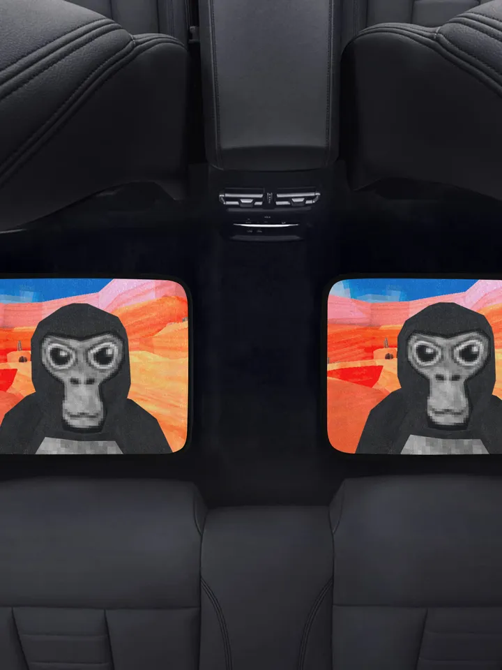 Gorilla Tag Monkey Back Car Floor Mats Set of 2