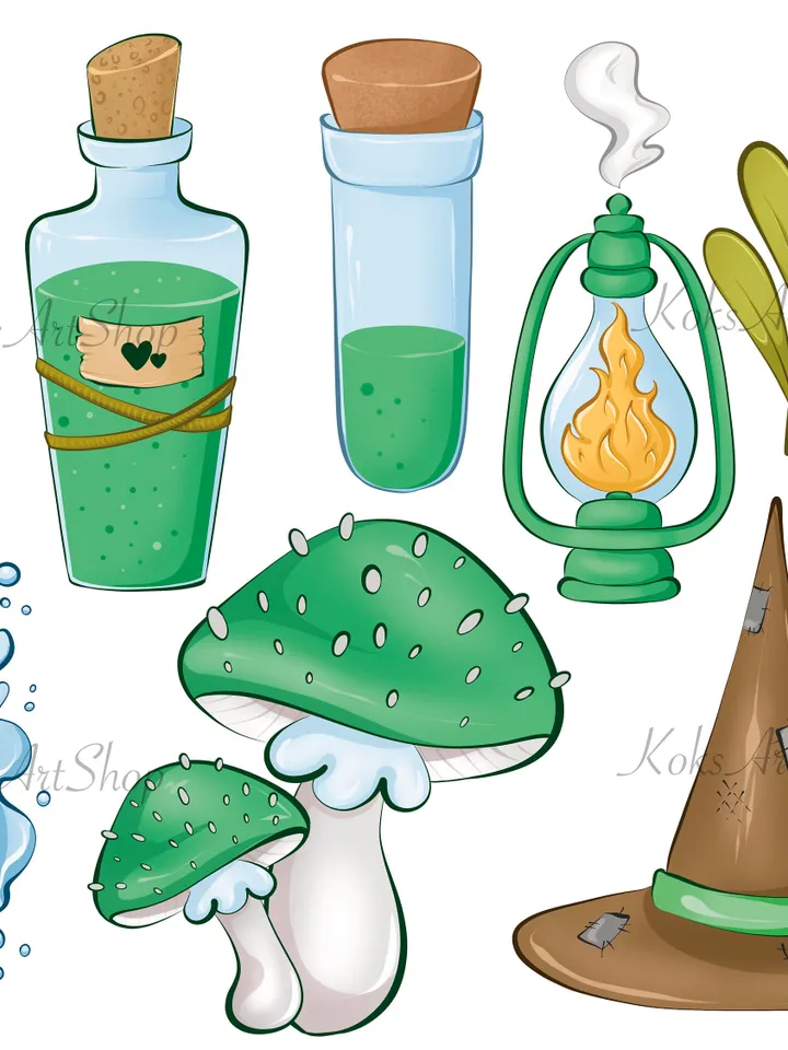 Wizard clipart, wizarding school clipart, magic clipart, magic school clipart, magic clip art, magic stickers, wizard stickers