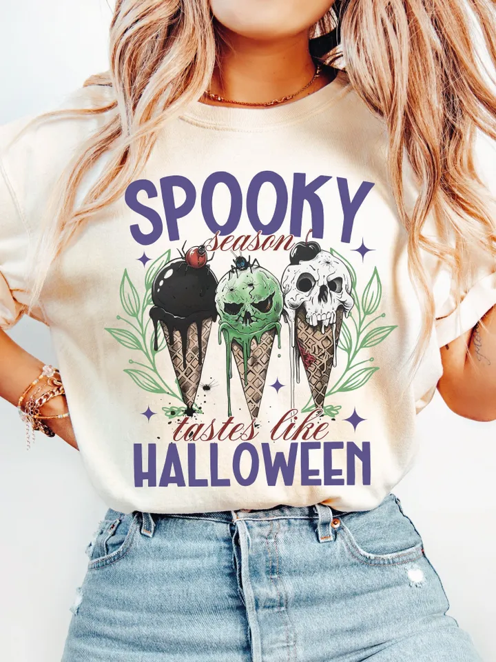 Halloween Tastes Like Png, Halloween Png Designs, Halloween png, Retro Halloween png, Spooky Season Png, Witch Png, Png Sublimation Designs