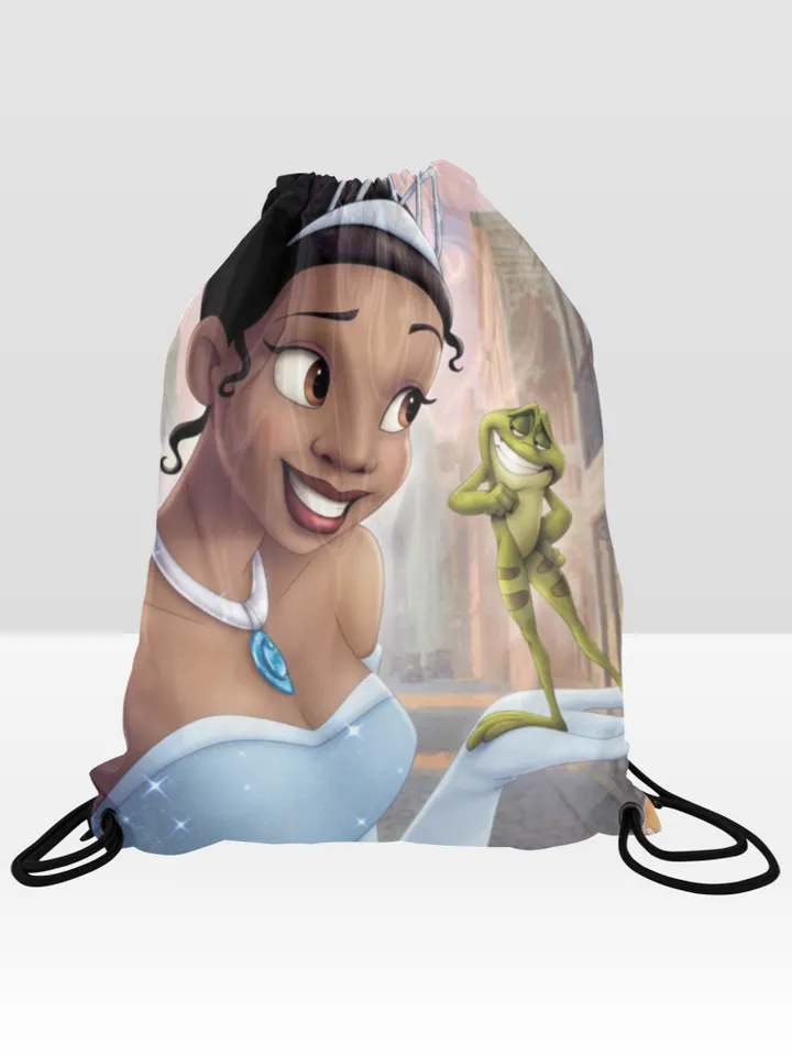 Princess and the Frog Drawstring Bag
