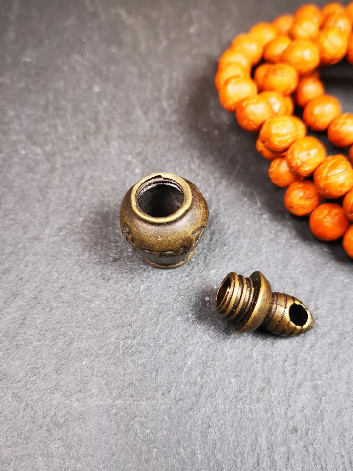 Gandhanra Handmade Tibetan Buddhist Amulet,Stupa,Pagoda,Buddhist Tower Pendant,Gau Shrine,Mani Rilbu Bottle,Consecration Zung