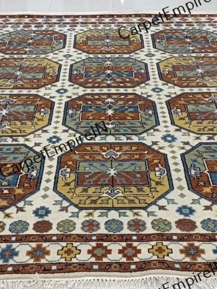 Exquisite Multi Modern Oushak Hand Knotted Rug 4x6, 5x8, 6x9, 8x10, 9x12, 10x14 ft Handmade Rugs for Living Room - Antique Contemporary rug