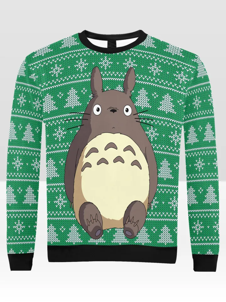 Totoro Ugly Christmas Sweater