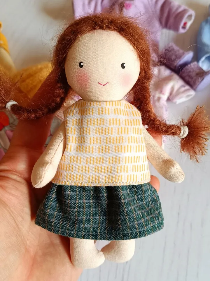 Big Wardrobe Bundle for 5,5 inches dolls and bunnies. Instant Download Sewing Pattern