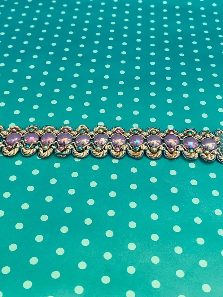 Summer bright handmade bracelet. Handmade jewelry