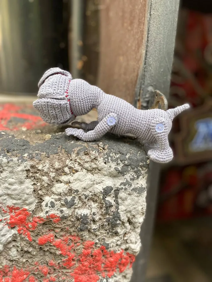 PDF Crochet Demodog Pattern, Amigurumi Demogorgon, Crochet Halloween Pattern, Amigurumi Dragon, Stranger Things, Crochet animal