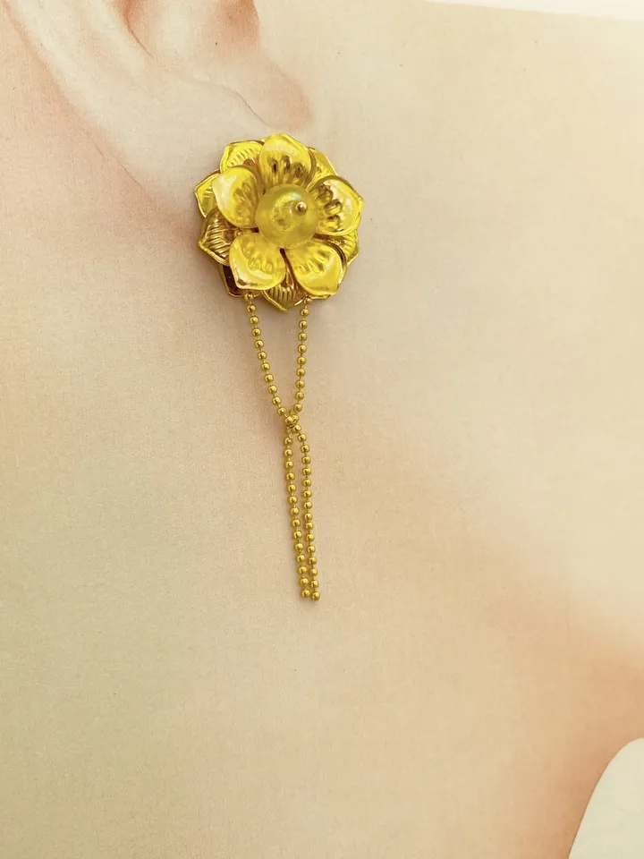 Handmade earrings. Individual design. Designer earrings.