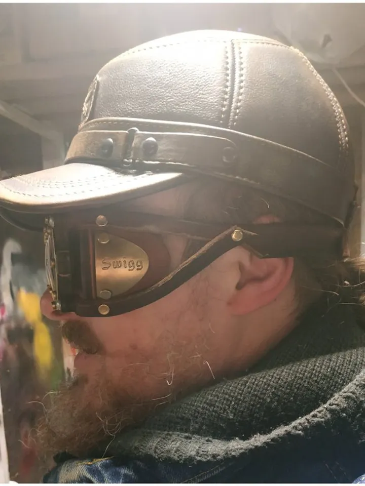 Steampunk goggles - Cyber - Goggles - Warhammer - inspired - Steampunk - Welding