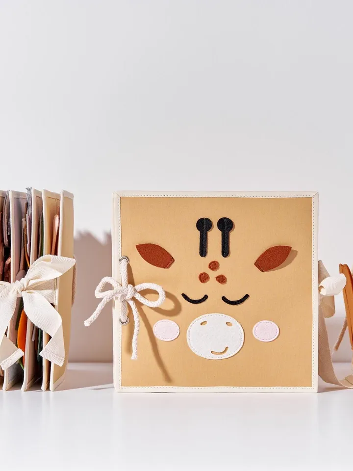 quiet busy book, quiet book montessori, felt book, Popular Gifts for Kids by kinderkrama
