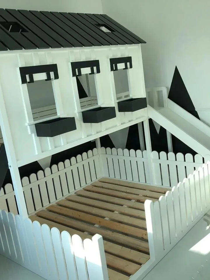 Handmade Inspired Toddler | Furniture & Toys Children's modern Bed Playhouse