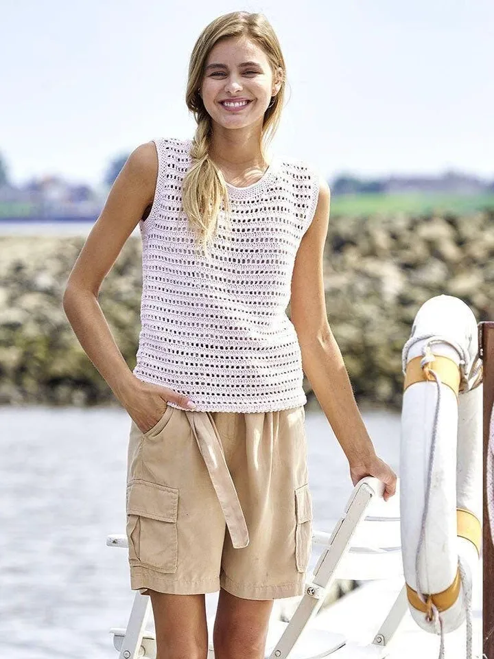 Top crochet pattern, easy crochet top, summer top crochet, shirt crochet pattern pdf,