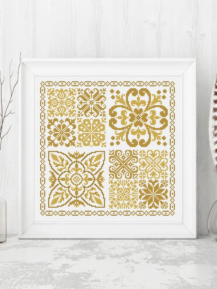 Square mandala cross stitch pattern PDF download Sampler cross stitch mandala ornament pattern for cross stitch pillow, DIY Home decor #M220