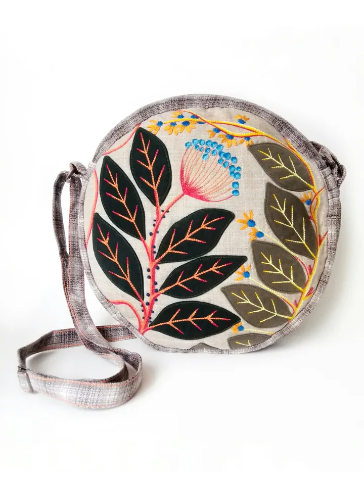 Handcrafted Women's Hand Embroidered Bags - Stylish Artisanal Designs, Shoulder Handmade Purse for Fashionable Ladies. FREE SHIPPING!
