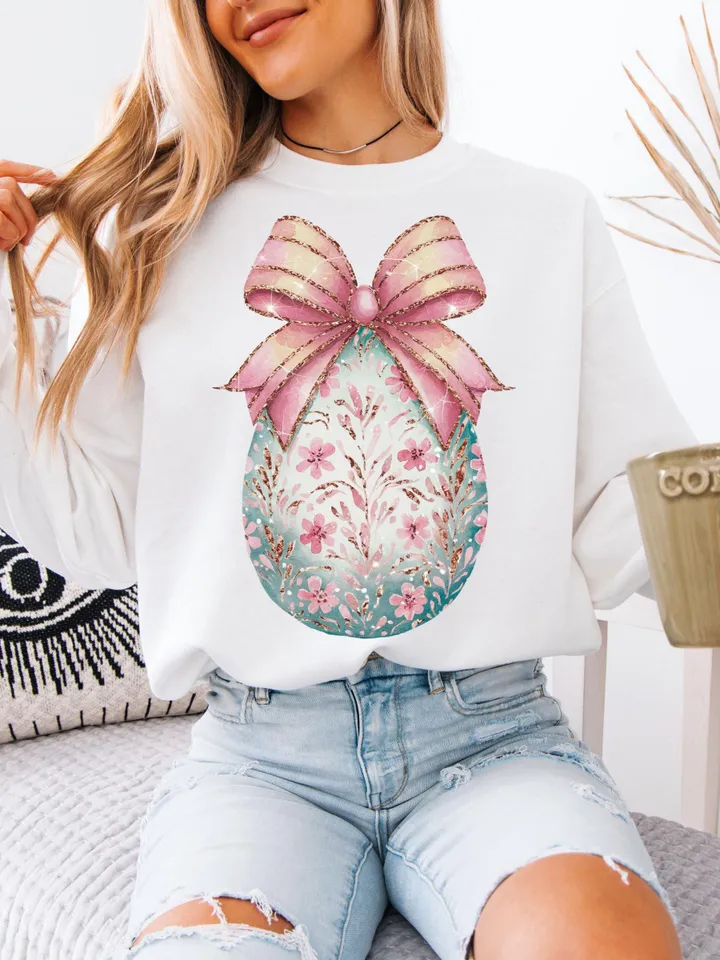 Coquette easter egg png, easter png, retro easter png, happy easter png, easter coquette bow png, hip hop png, girly easter png, eggstra png