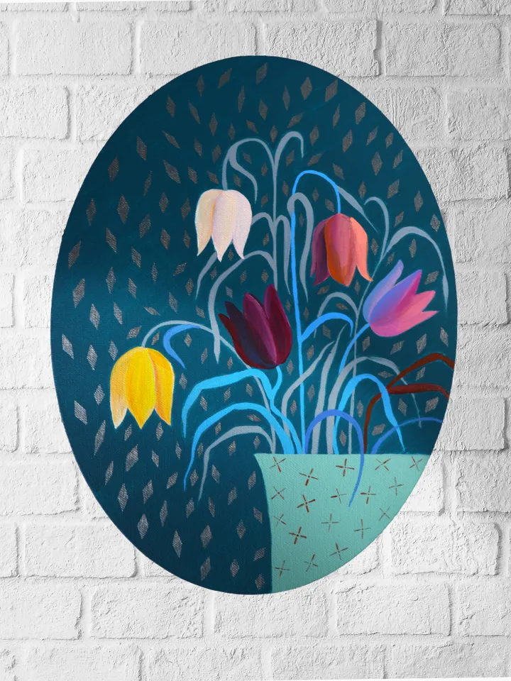 Still life Flowers Original acrylic painting