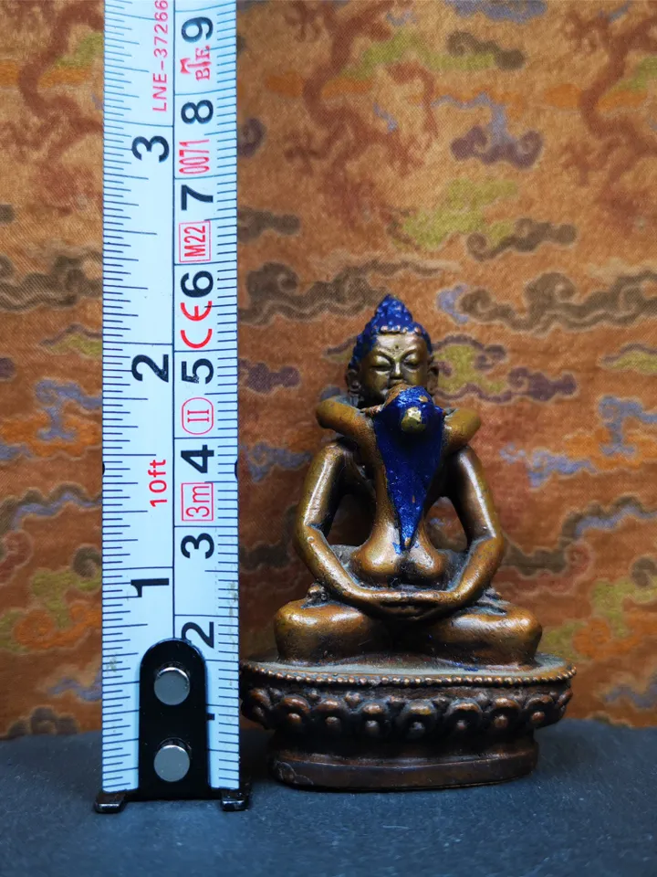 Gandhanra Handmade Samantabhadra in Yab Yum Statue,Anuttarayoga Tantra,For Tantric Practice & Acro Yoga,Handmade in Nepal