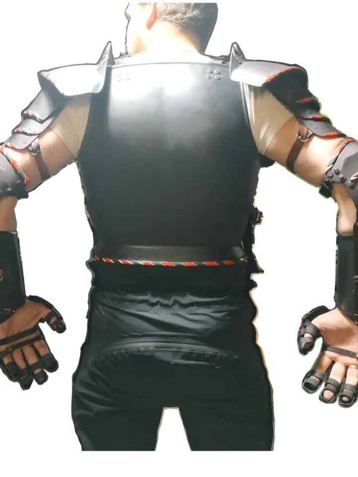 Witcher cosplay costume larp armor Nilfgaardian armor medieval armor wild hunt