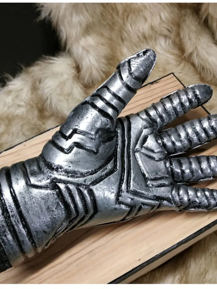 Winter soldier - Armor glove - Armed arm - cosplay glove - cosplay armor - plast