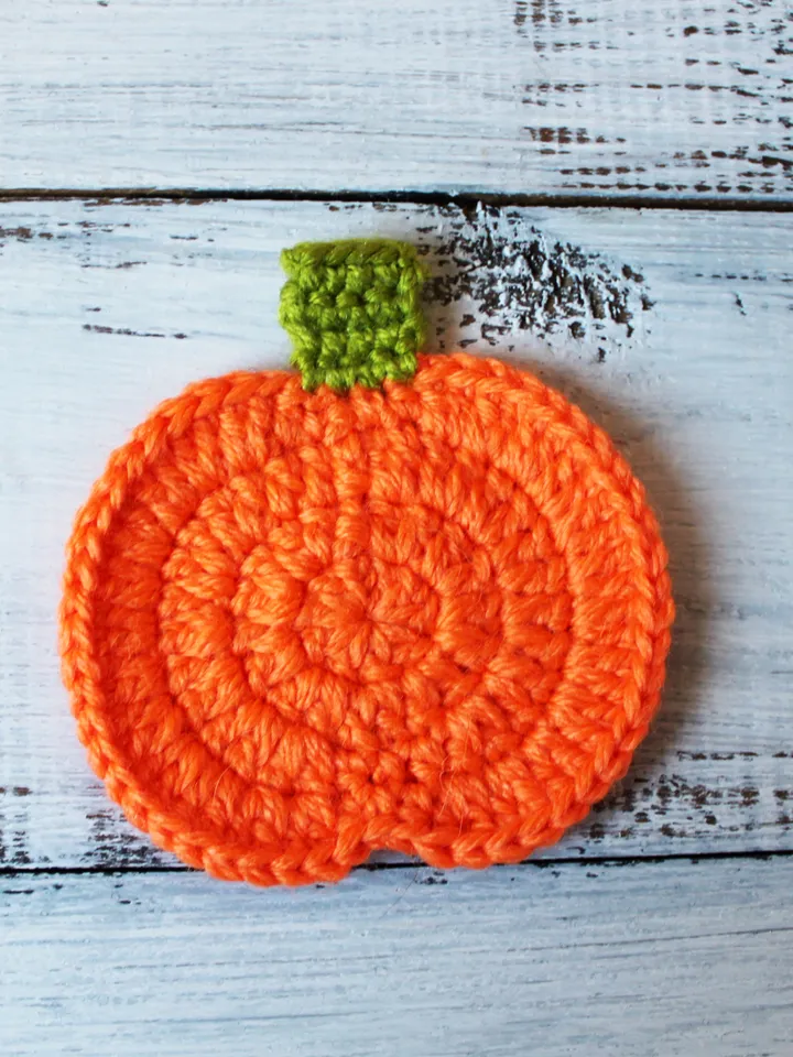 Crochet pumpkins Halloween coaster for fall table decor, Decorative pumpkin Autumn decorations, Primitive fall decor