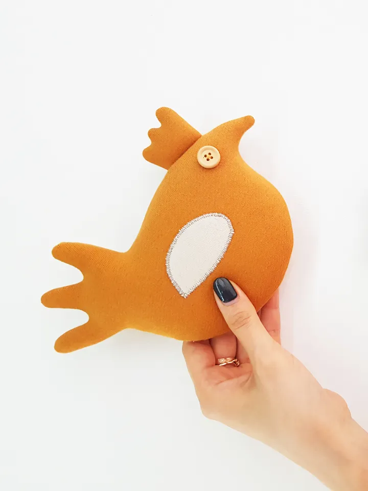 Easter chicken Sewing pattern pdf digital tutorial, Easter gift diy