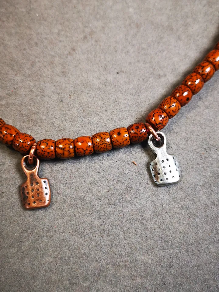 Gandhanra Handmade  Mala Counter, Mala Pendant, Prayer Beads Accessories,Made of Cold Iron
