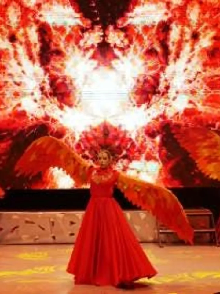 phoenix wings, colorful wings, glitter phoenix wings, dance wings, theater wings, brazilian carnival, festival costume, burning man