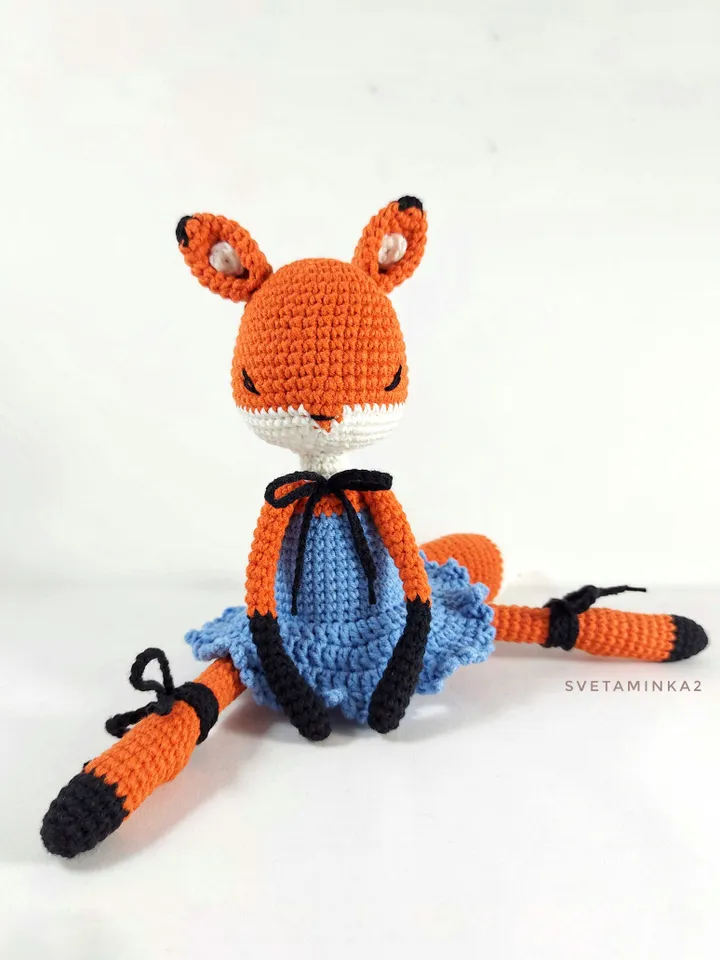 Crochet Bunny Pattern. Crochet Fox Pattern. Amigurumi Bunny. Amigurumi Fox. Digital Download. PDF.