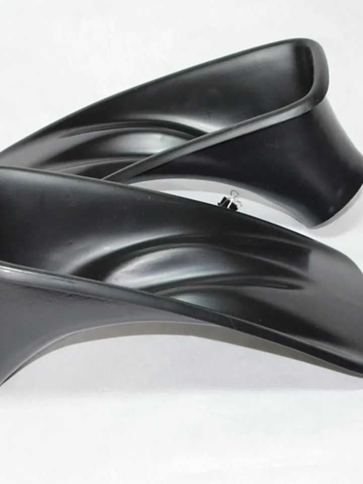 Air Ducts 2pc on bumper Left Right Password style for Honda Civic Ek Ej 99-00