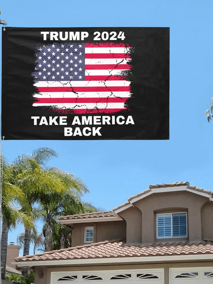 Trump 2024 Take America Back Flag