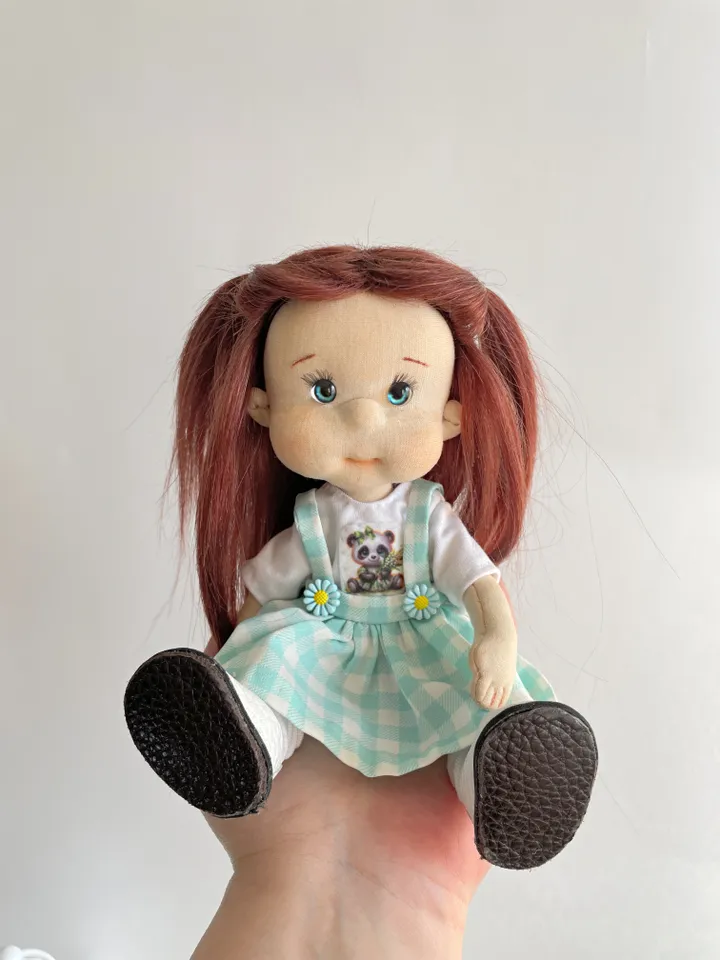 Art Doll Waldorf Doll Inspiration Handmade Textile Doll Birthday Gift for Girl